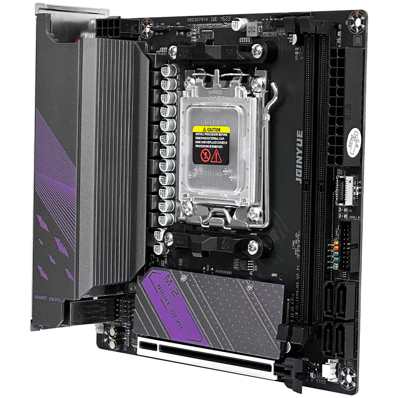 B650 Itx Motherboard Wifi - La carte mère JGINYUE AM5 prend