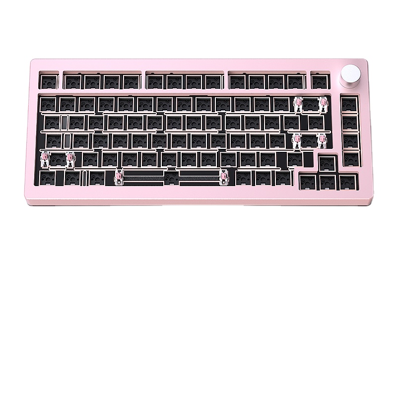 Kit de clavier mécanique HJSDZ - Mechanical Keyboard Barebone Aluminum Gasket 75 avis et prix