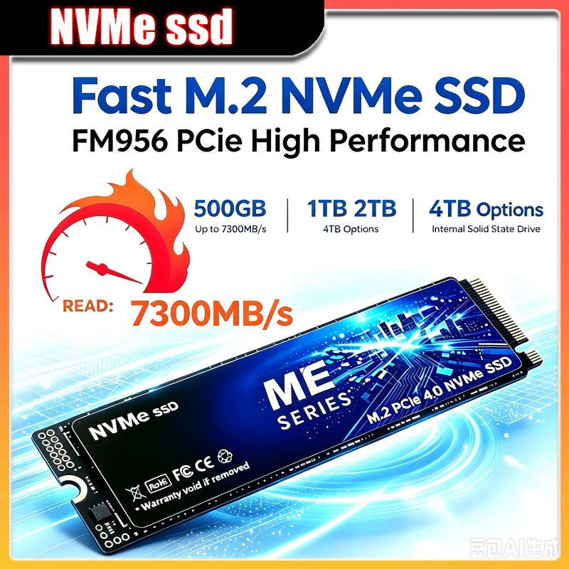 ME SSD 500 Go 1 To 2 To 4 To M - M.2 Nvme 4Tb Pcie 4.0 Ssd avis et prix