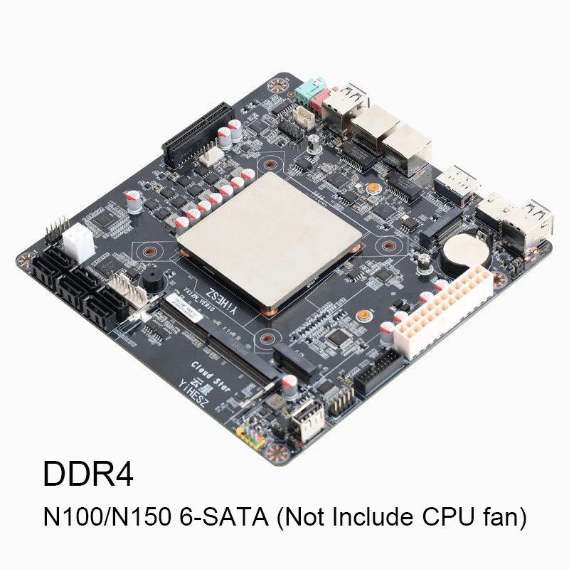 Carte mère NAS 6 baies N100/N1 - Nas Motherboard N100 6 Sata avis et prix