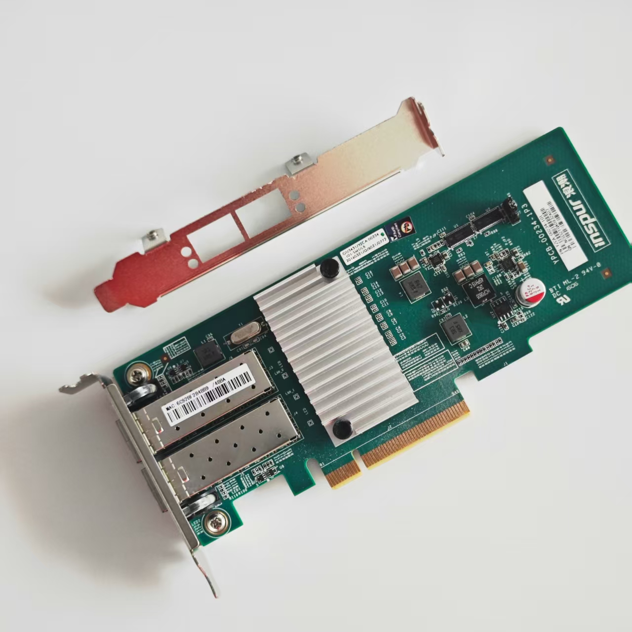 Carte réseau NIC SFP+ PCI-E 10 - 10Gb Sfp+ Pcie Network Card Dual Port avis et prix