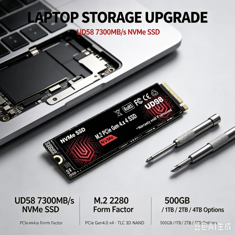 2026 Nouveau SSD interne NVMe  - M.2 Nvme 4Tb Pcie 4.0 Ssd avis et prix
